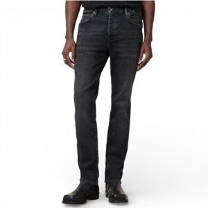 AllSaints Men’s Black Slim Fit Jeans 32x30 Dark Wash